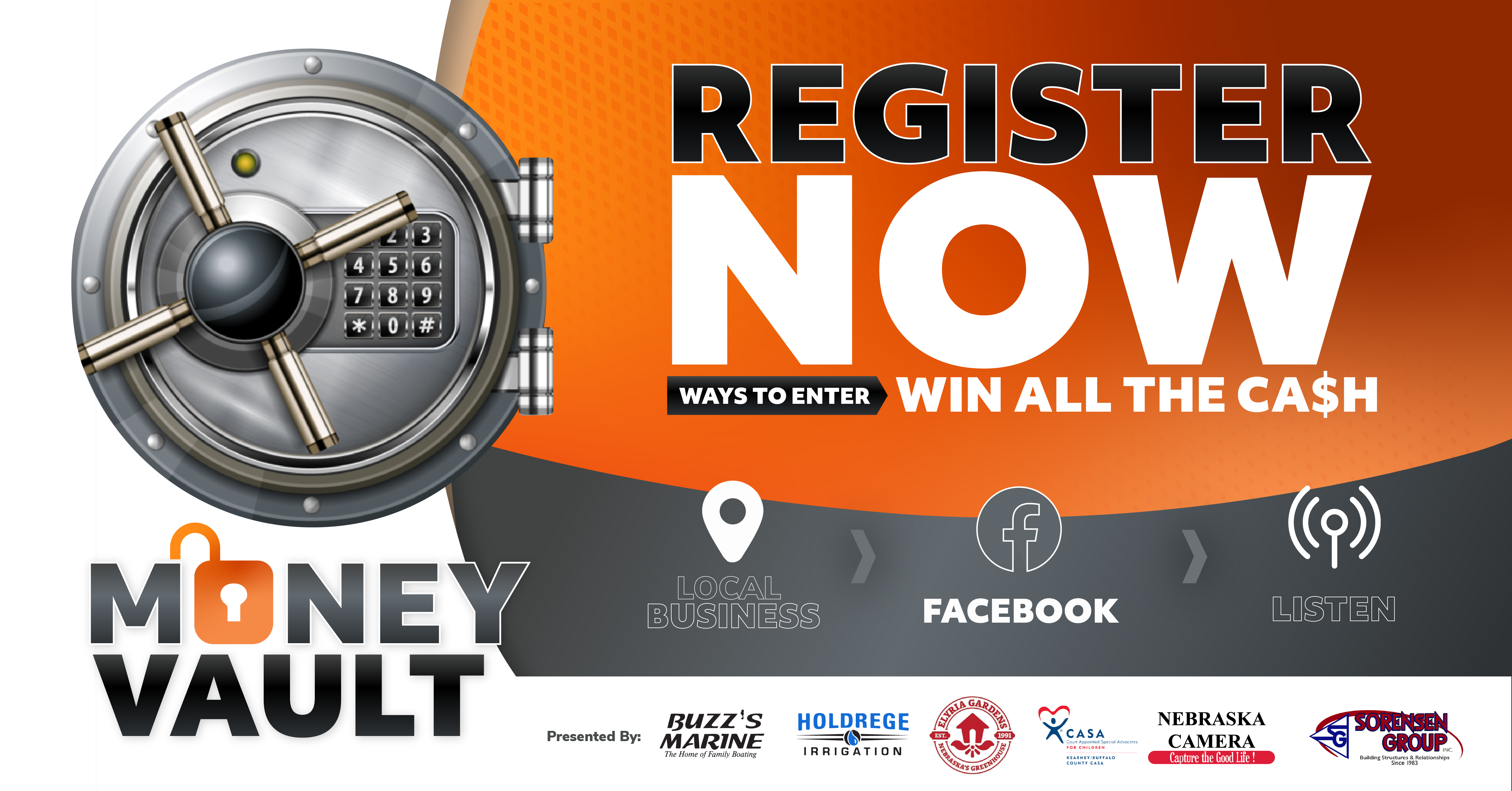 Register for Money Vault