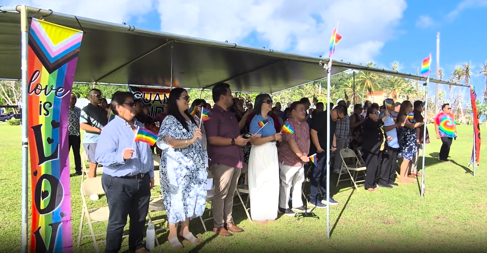 Adelup recognizes LGBTQ+ community during Pride Month proclamation