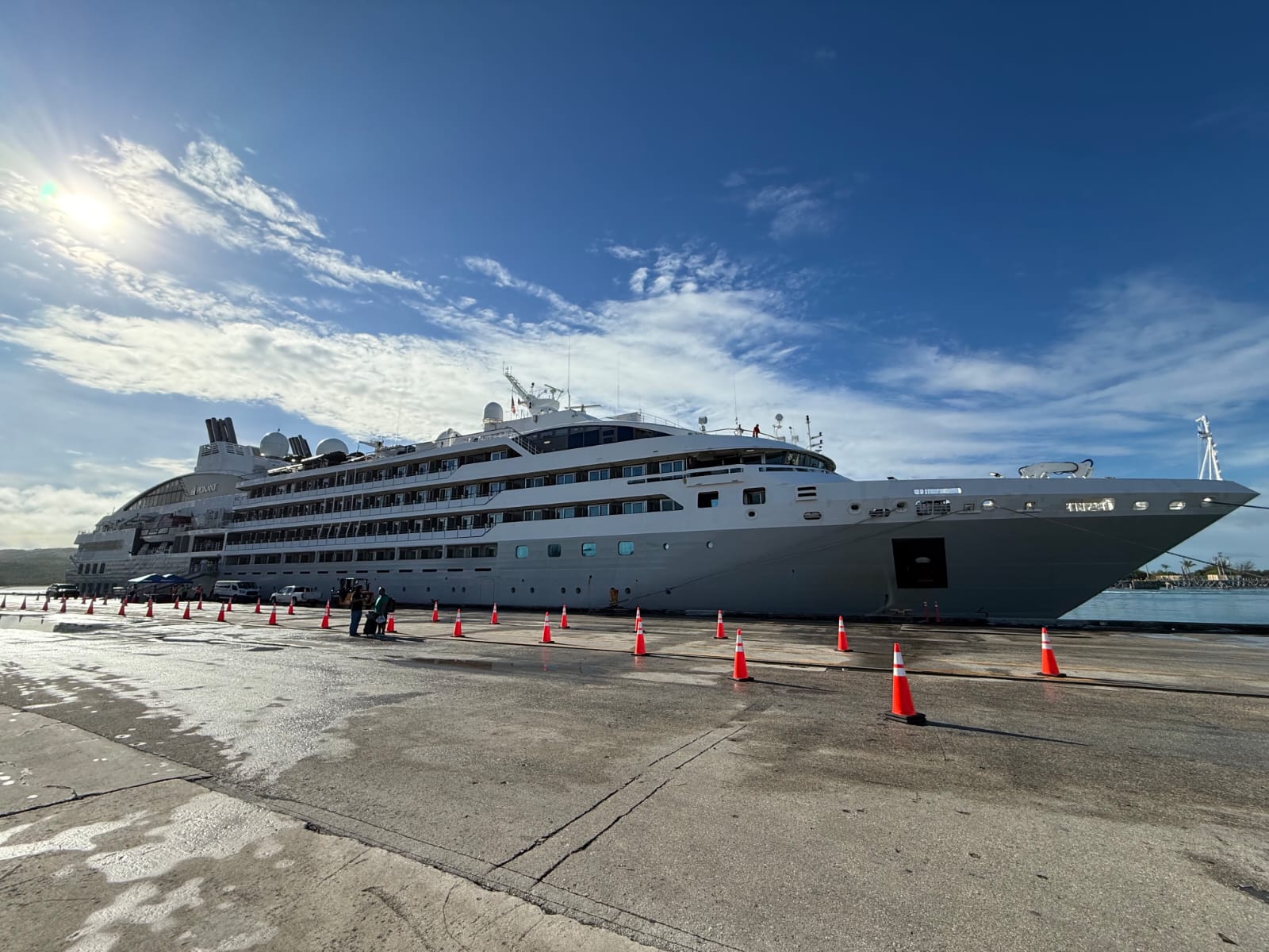 Cruise ship Le Soléal makes stop at Port of Guam