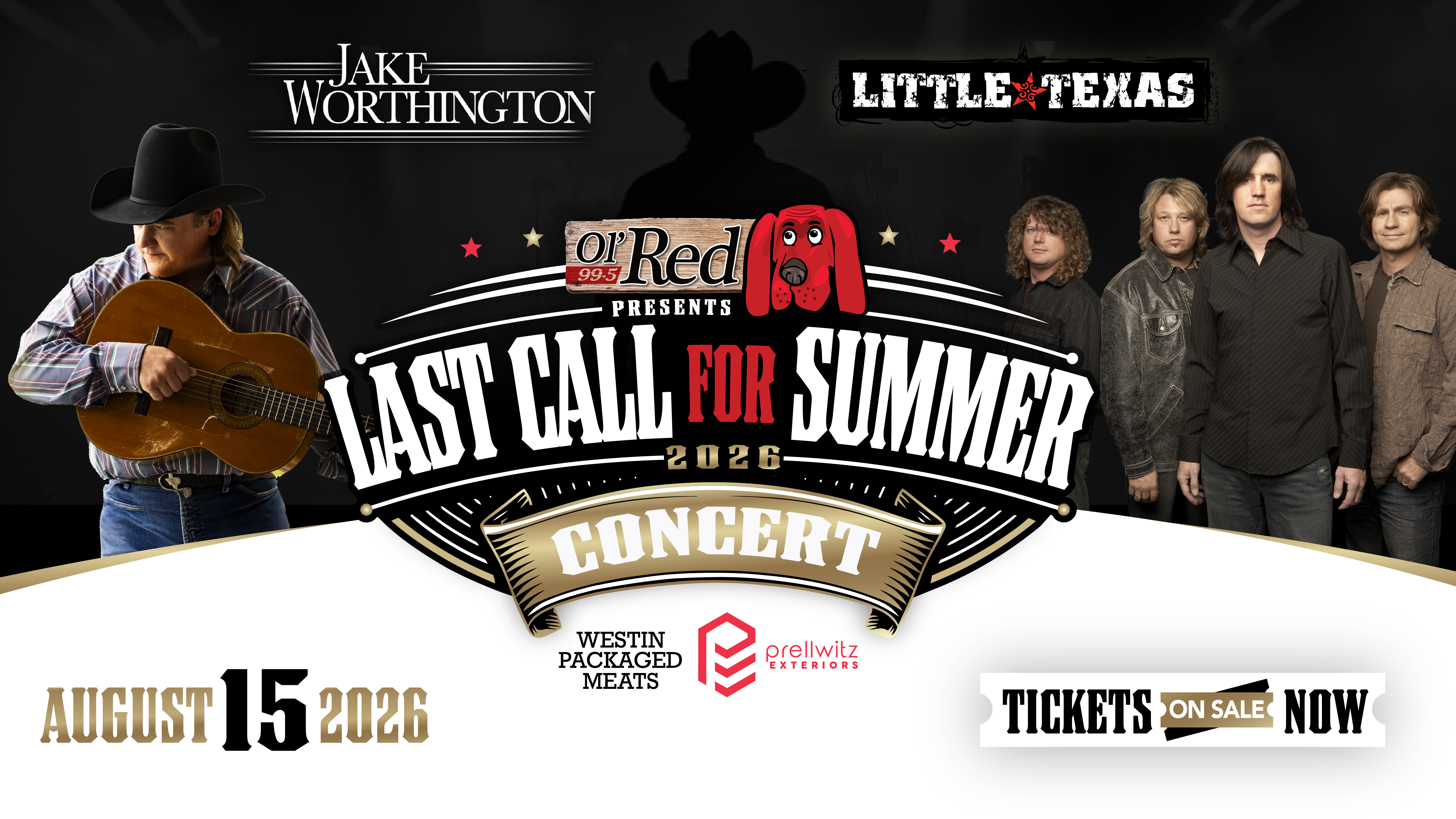 Last Call For Summer Concert - Little Texas and Jake Worthington