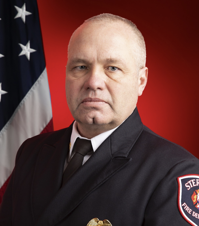 Sterling Fire Chief 26 years of service and retired - Central NCN