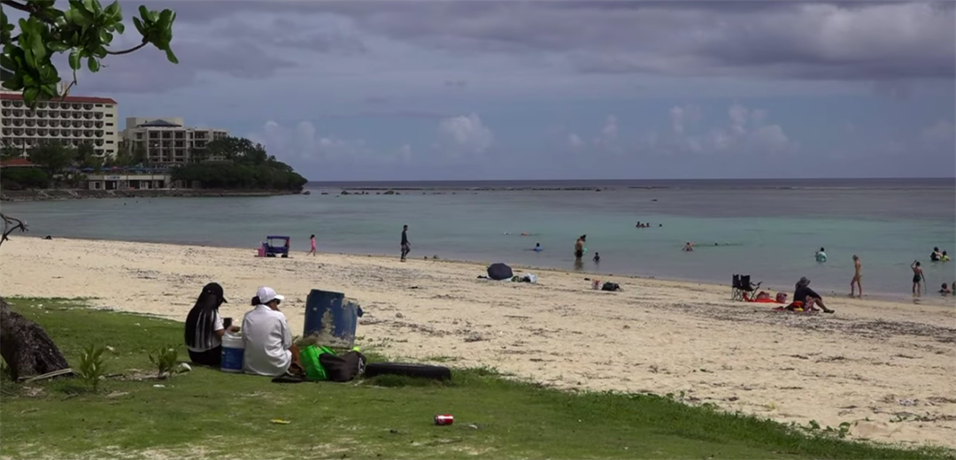 Filipino Community of Guam breaks ground on bench project at Ypao Beach Park