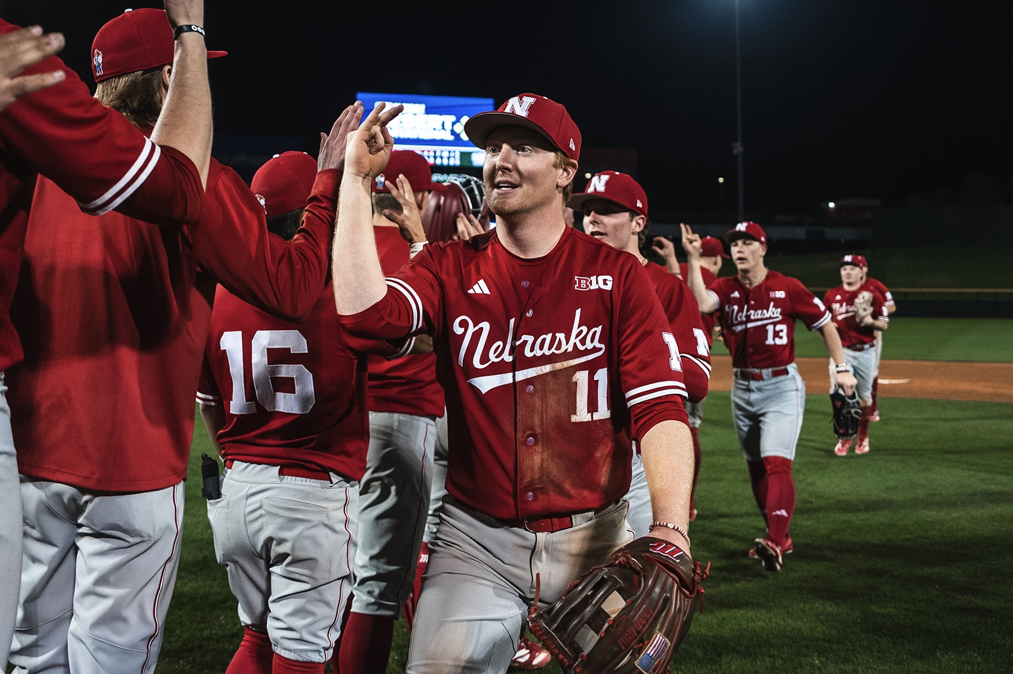 Two-out hitting fuels Nebraska to 7-4 win