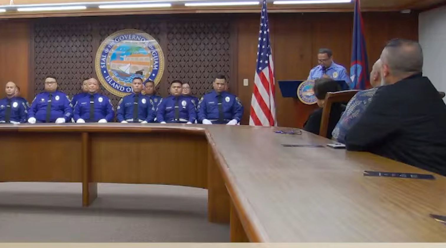 22 promoted to the rank of GPD Police Officer II - KUAM