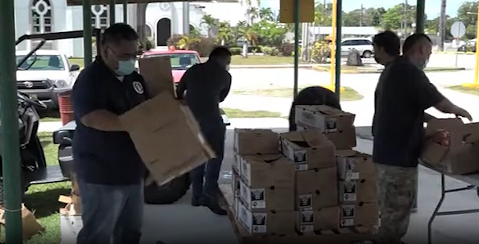 Food distribution set  