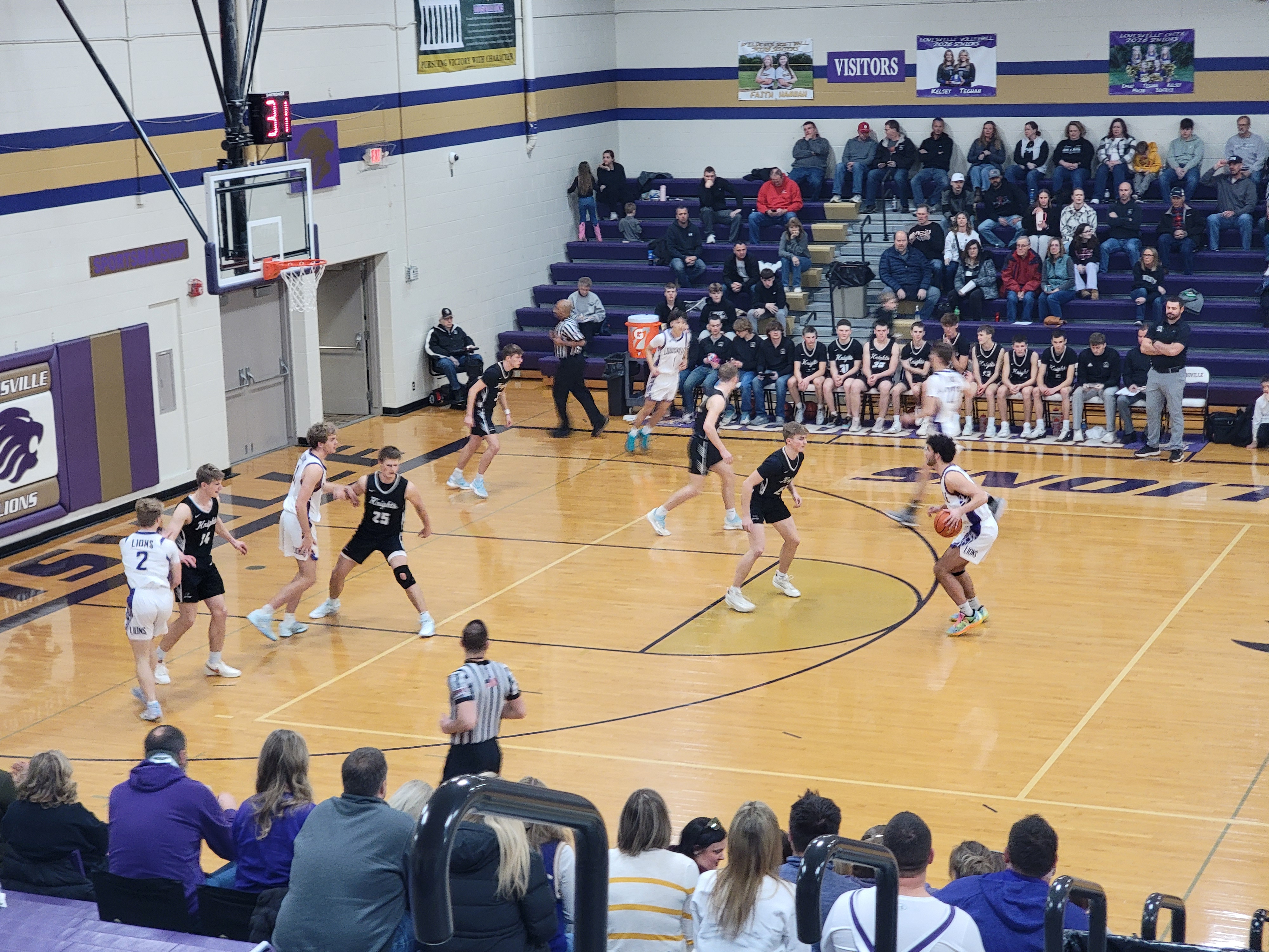 Lions Roar Past Knights After Halftime Friday