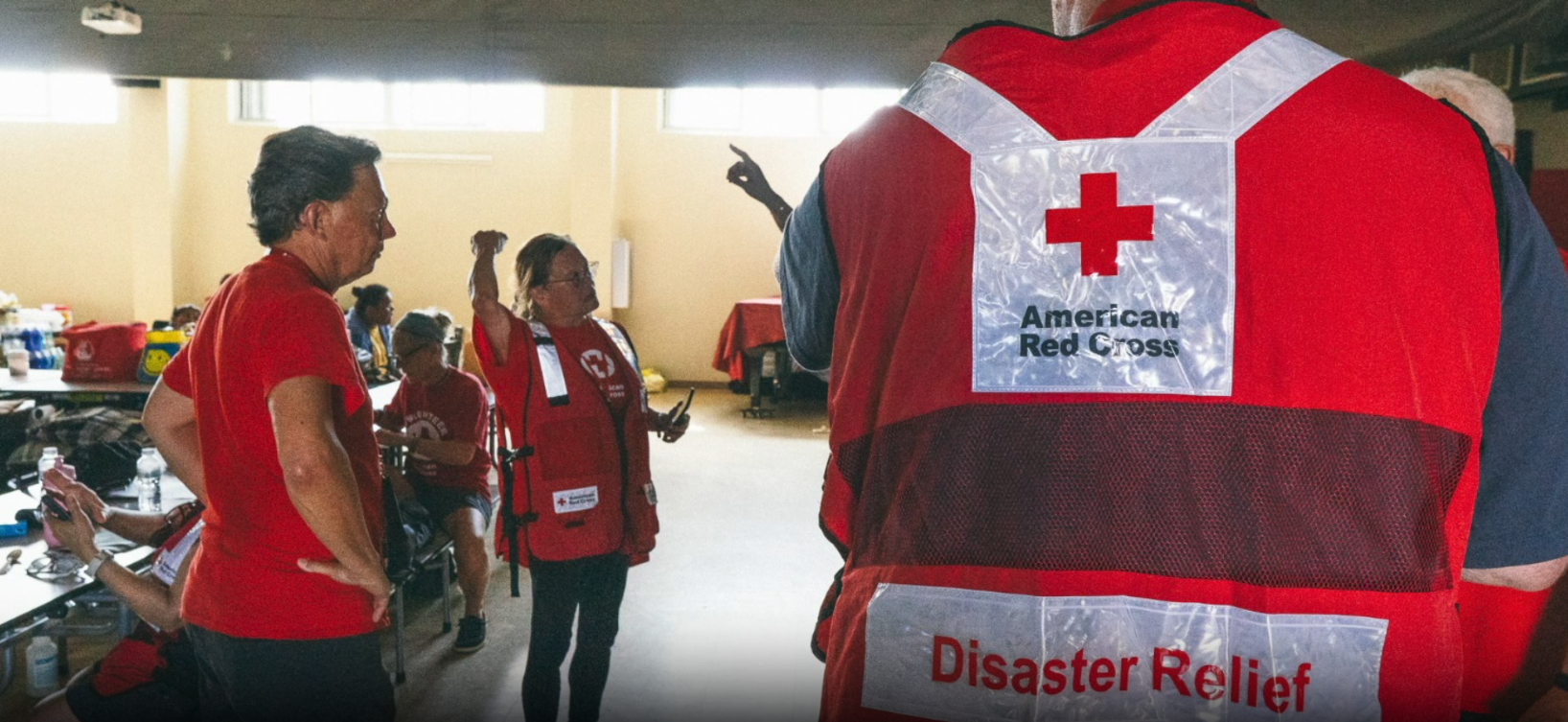 Red Cross assistance on Saipan