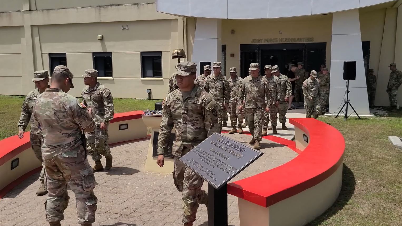 No call so far for troops from Guam