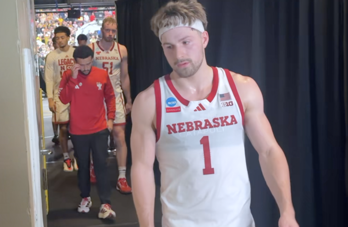 Ninth-seeded Iowa continues improbable March run, beating Nebraska 77-71 to reach Sweet 16