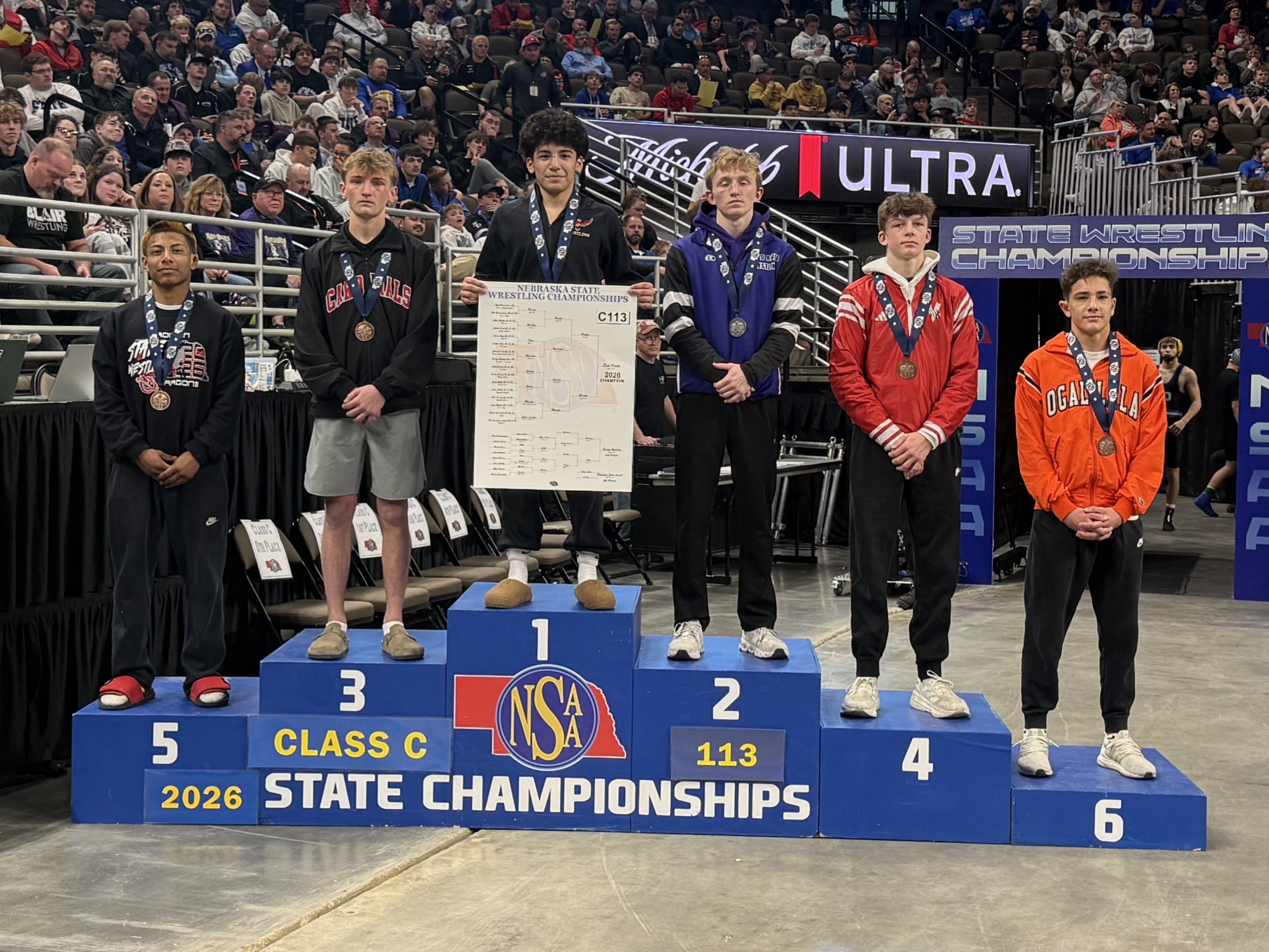 STATE CHAMPION: Erik Prado second JCC wrestler to claim title this week