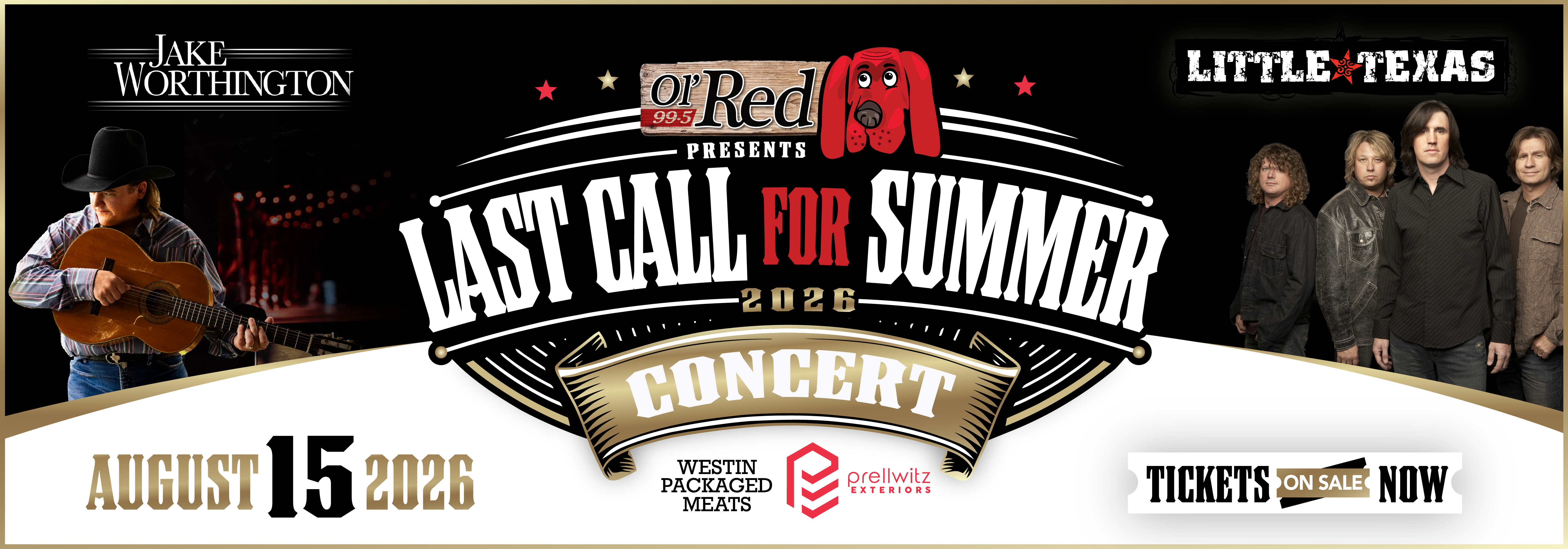 Last Call For Summer Concert - Little Texas and Jake Worthington