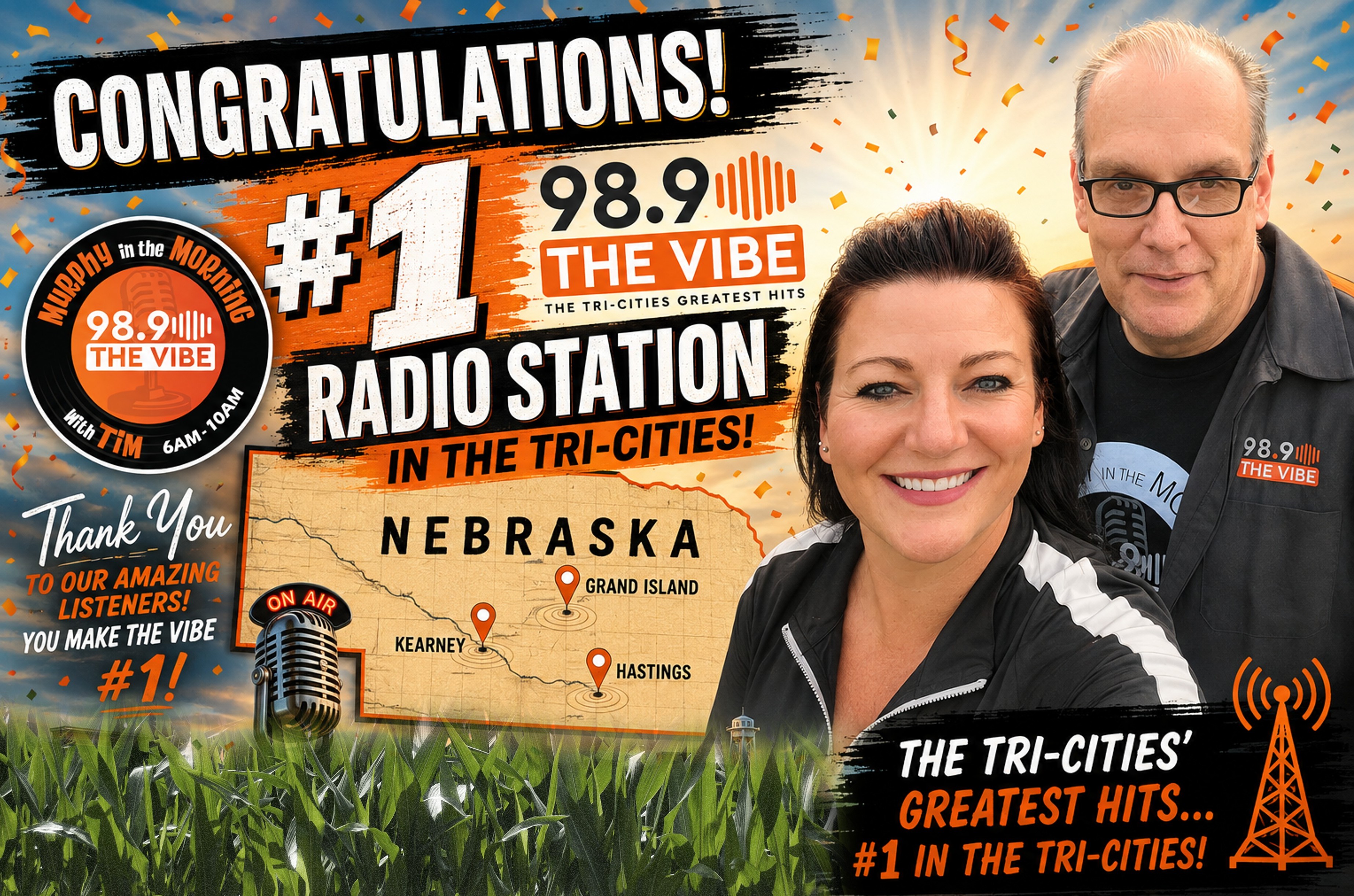 The Vibe #1 Radio Station in the Tri-Cities!