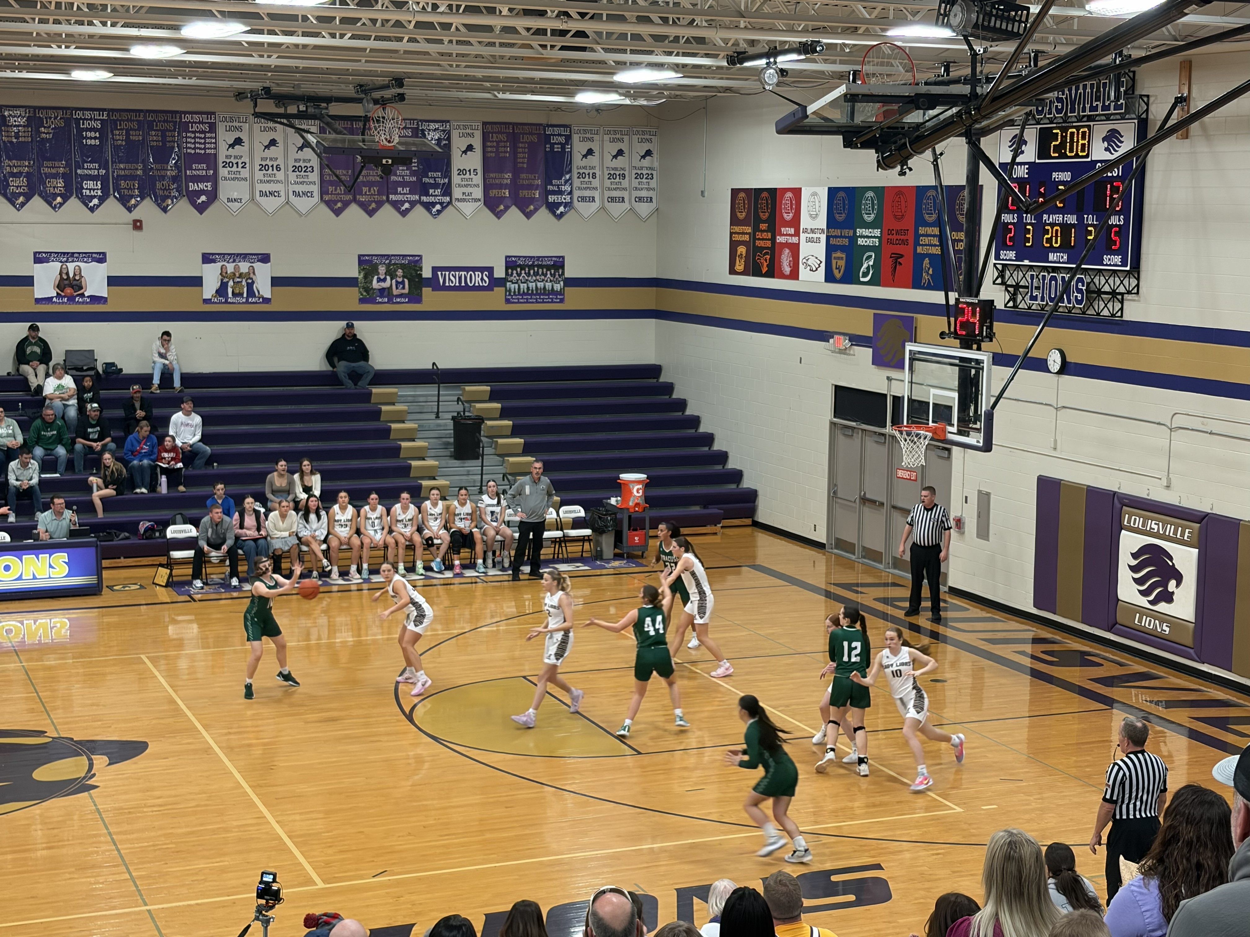 Lions Outlast Rockets in Postseason Girls Hoops