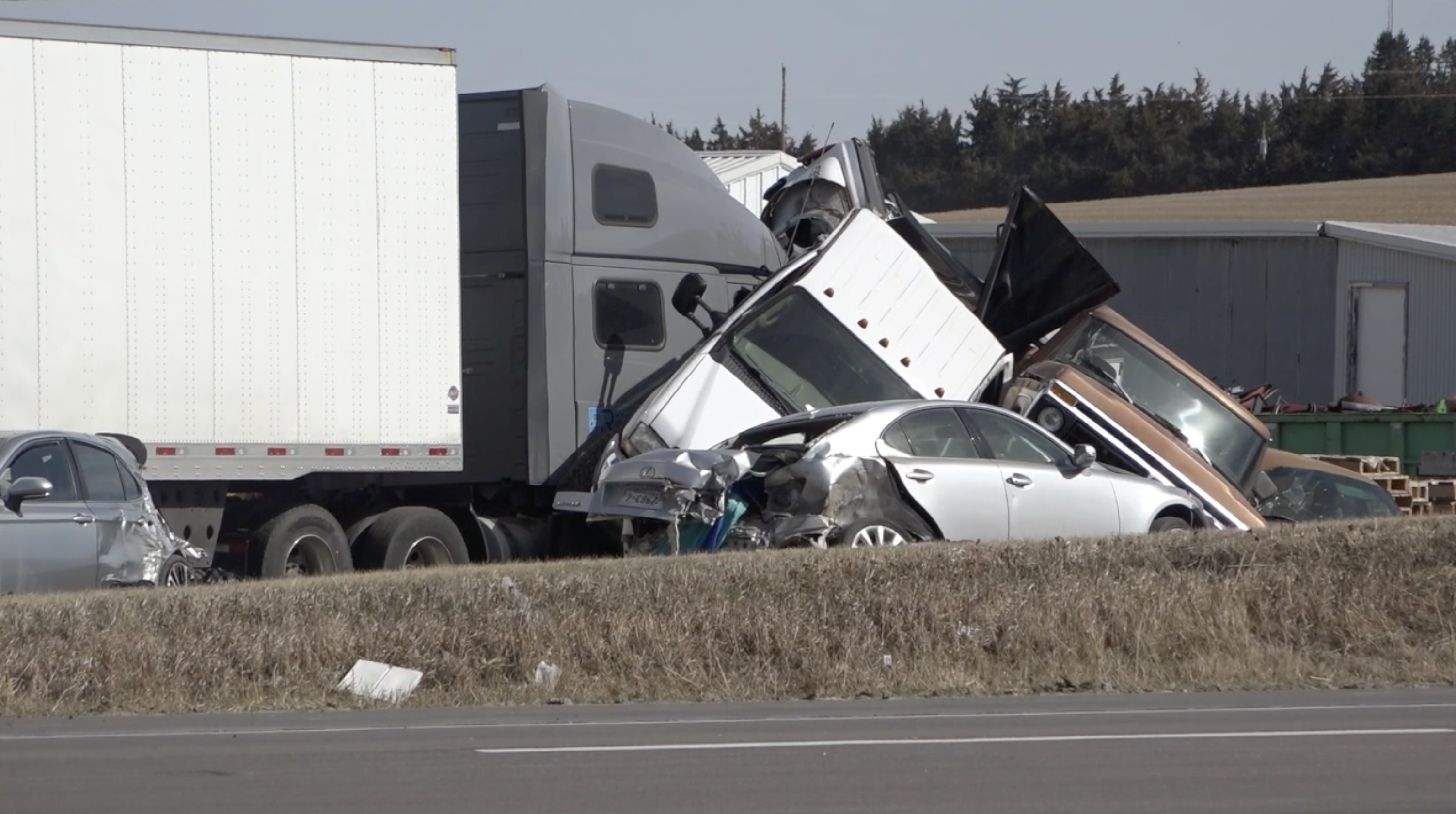 One flown to hospital after multi-vehicle crash in Madison - Northeast ...