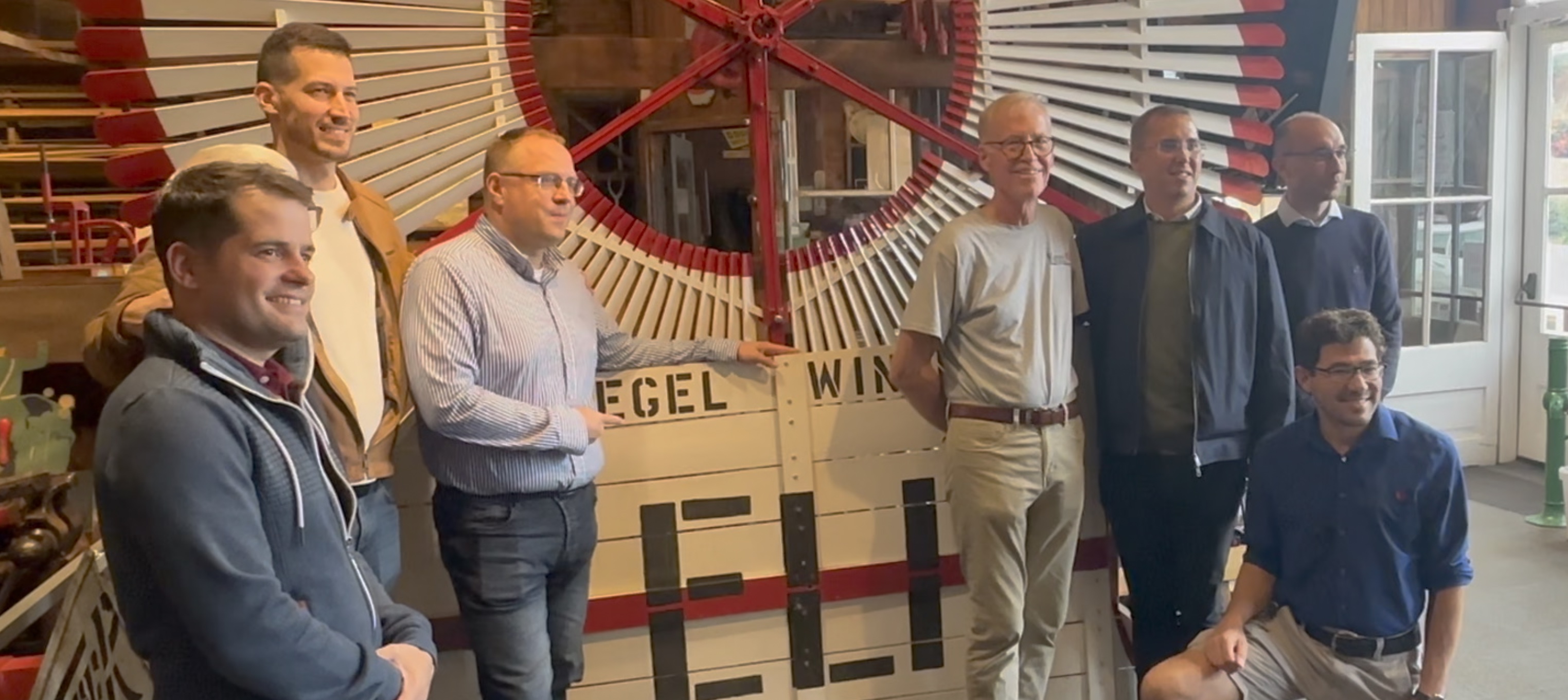 Hungarian delegation visits windmill factory museum