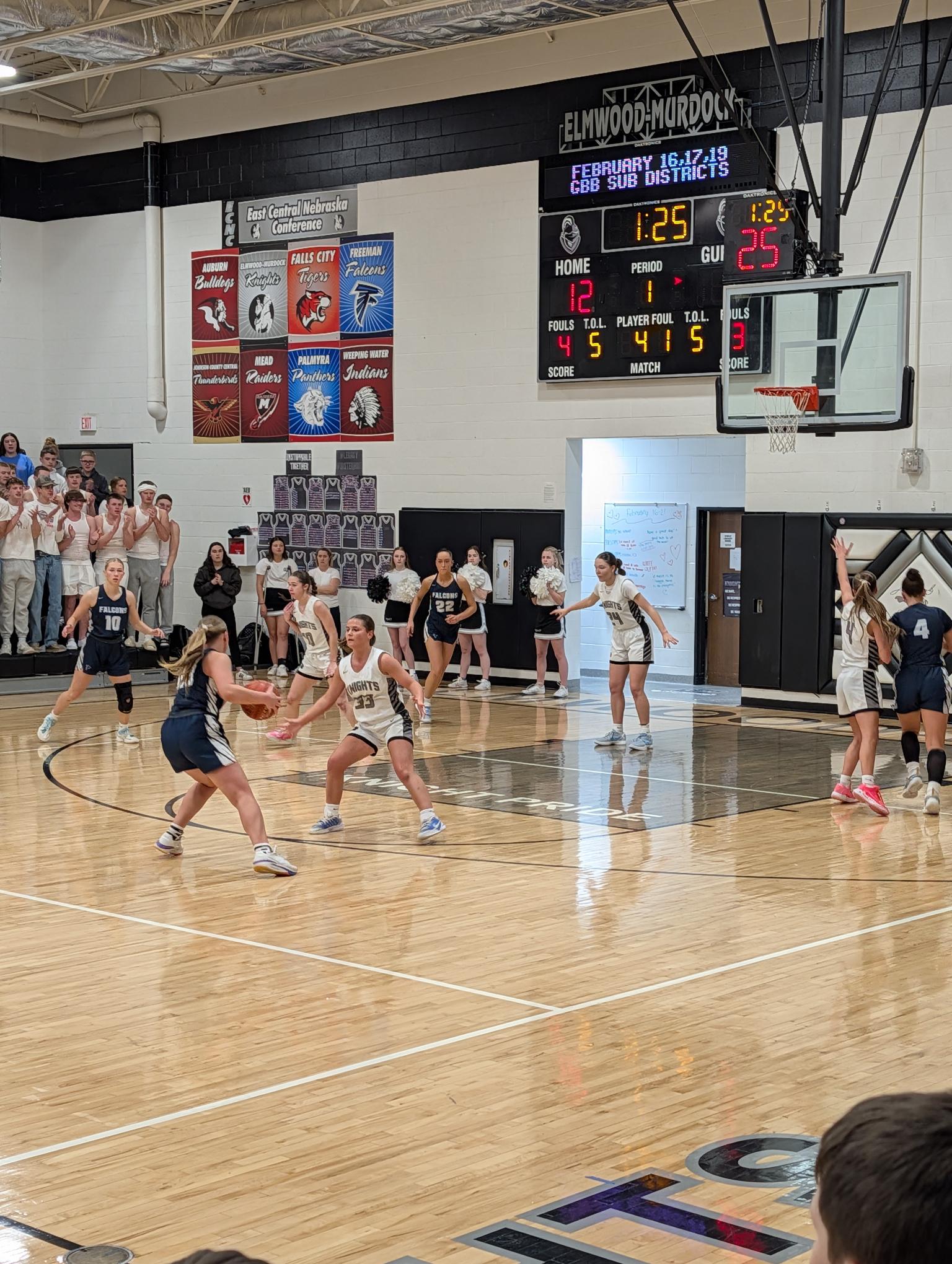 Mans Leads Knights to Big Playoff Win Over Falcons