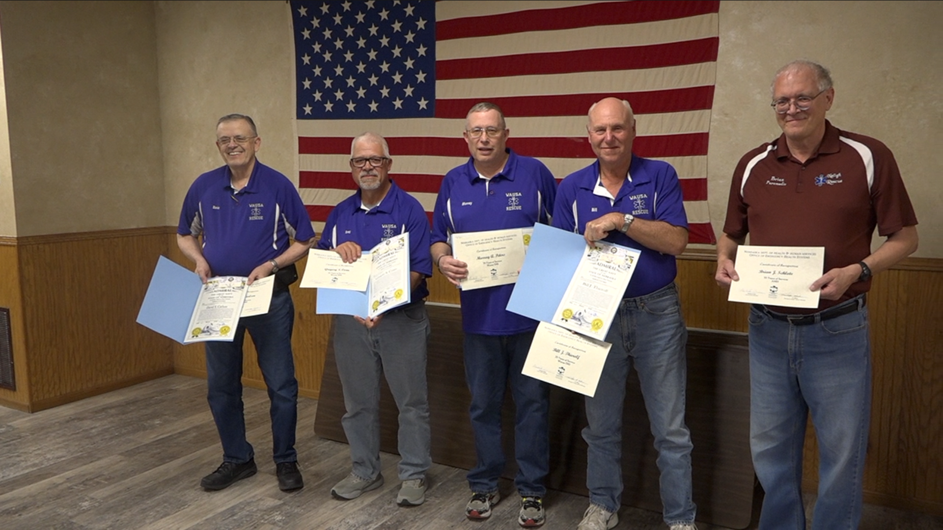 35 years of EMT service recognized by state officials - Northeast NCN