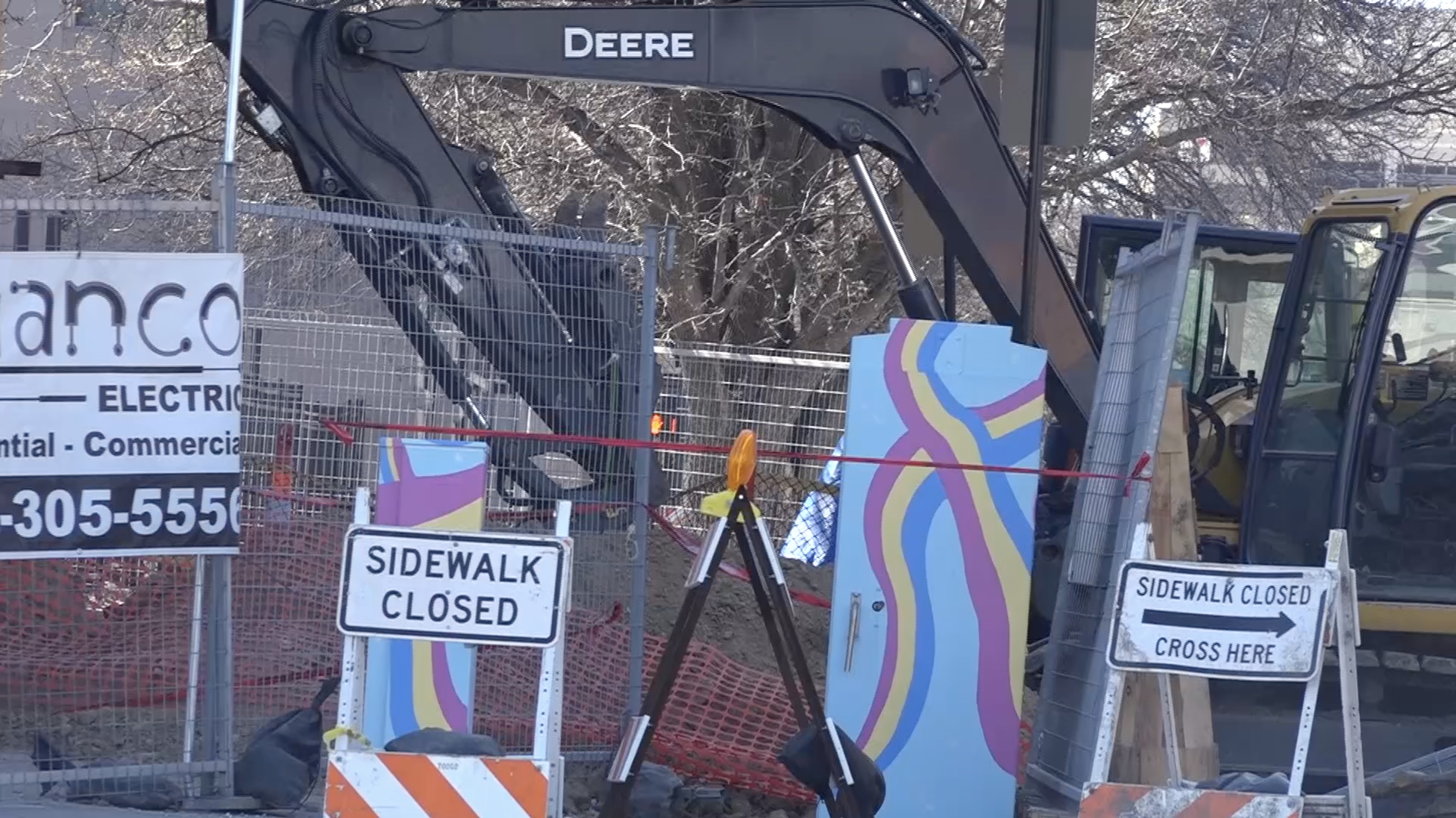 Businesses taking a hit due to streetcar construction