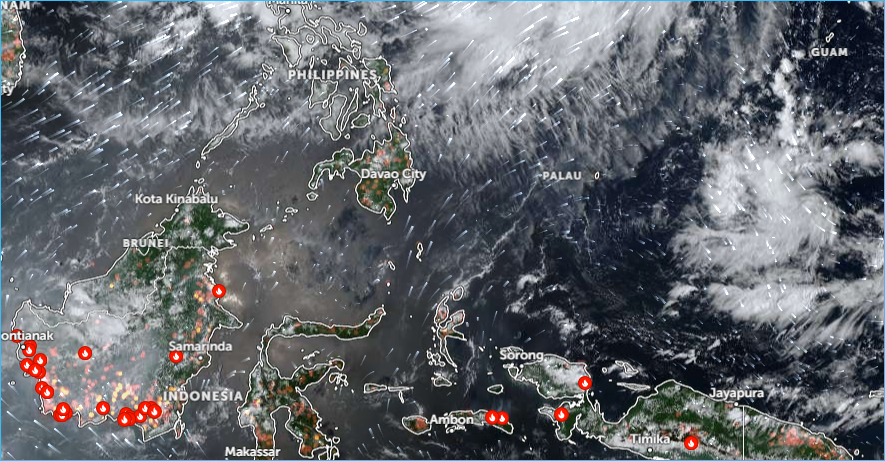 Does haze from Indonesia’s wildfires threaten Guam?