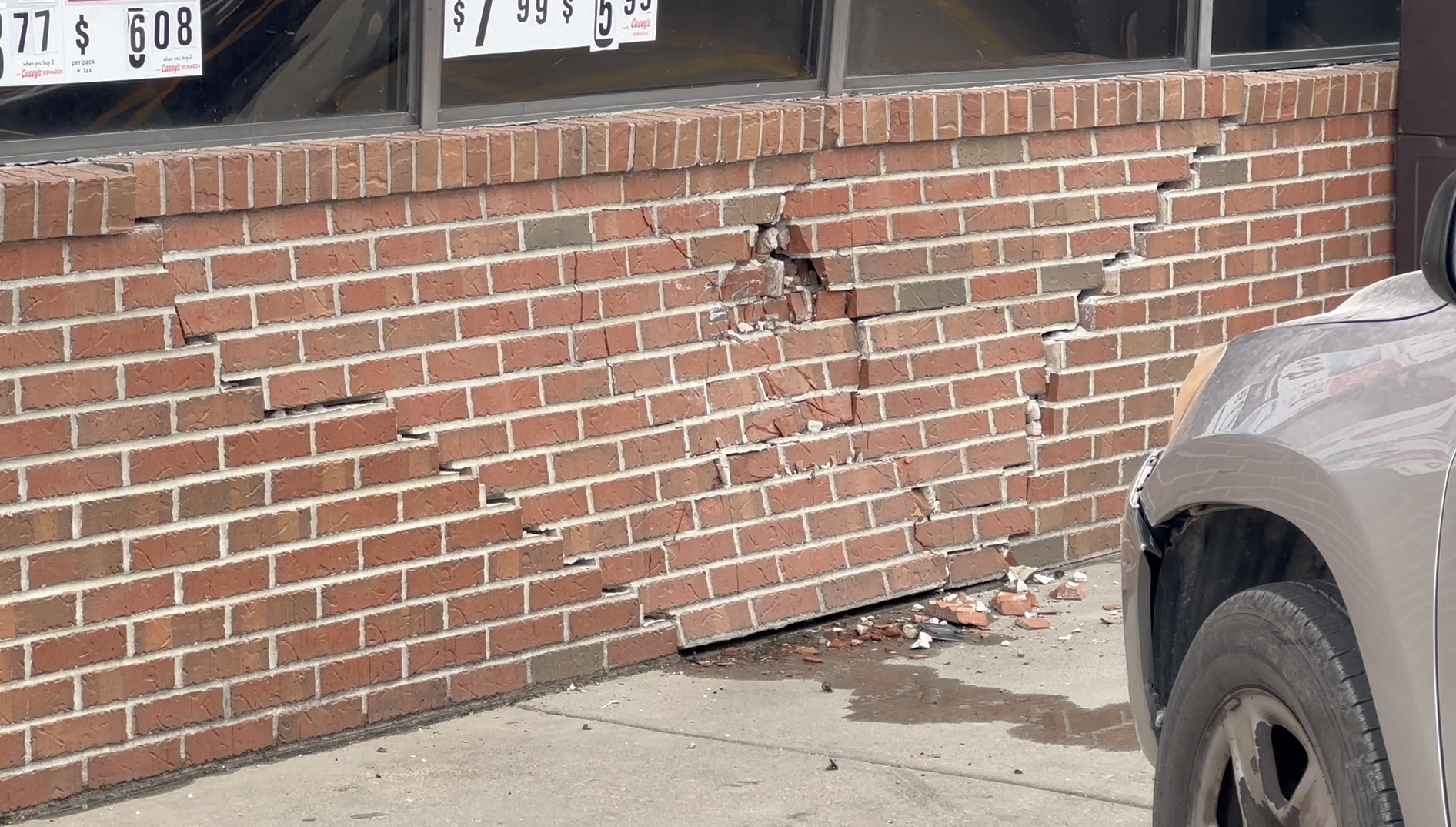 Casey's General Store struck in parking lot mishap - River Country NCN