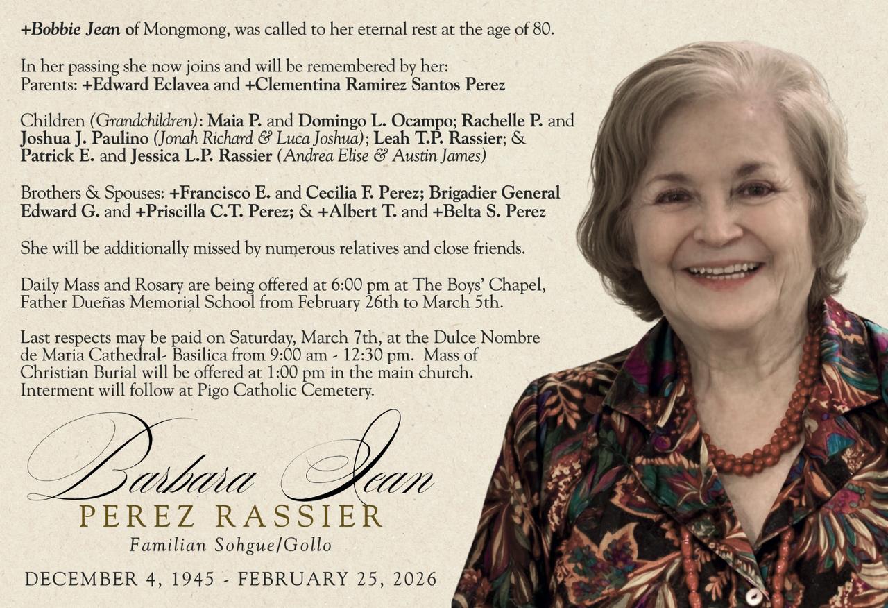 Barbara Jean Perez Rassier - KUAM