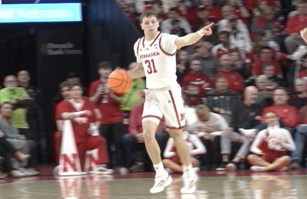 Huskers drop three spots in top 25, checking in No. 12