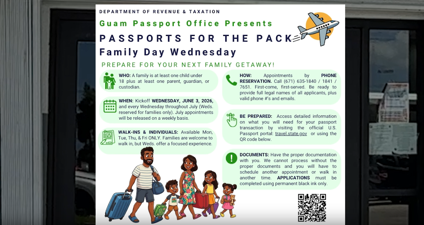 Passport pilot for families