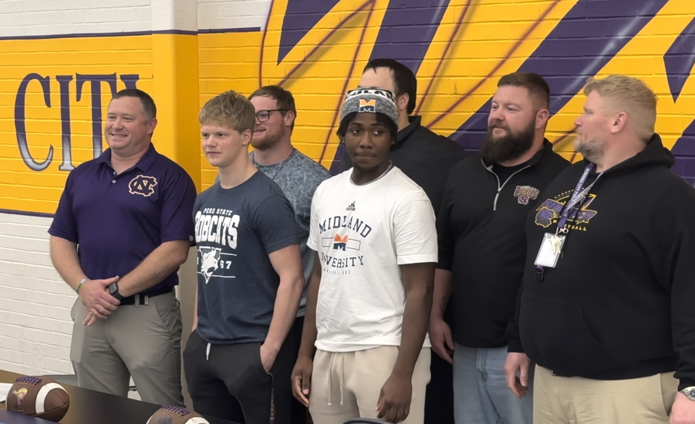 Pioneers sign to play college football