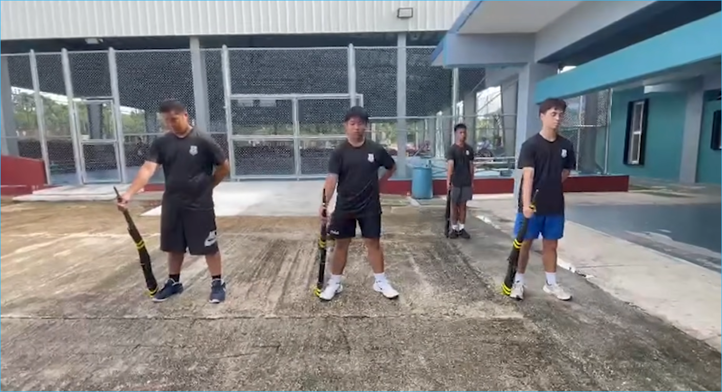 Tiyan High Air Force JROTC cadets gearing-up for Korea