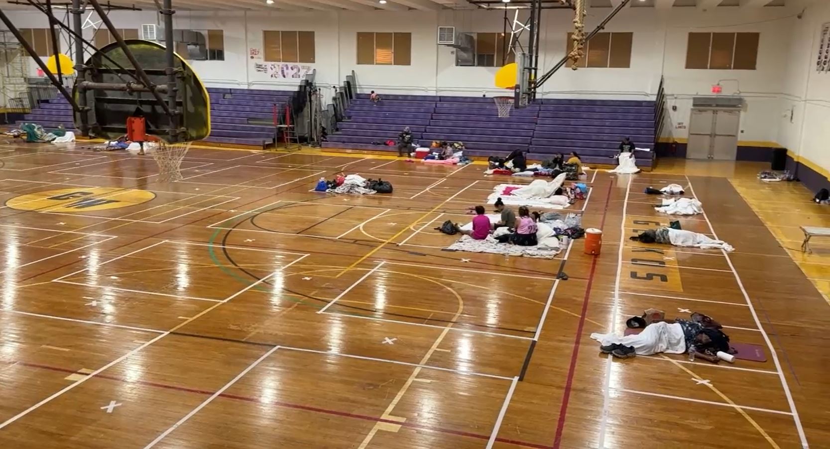 Central Guam families needing shelter head to GW High