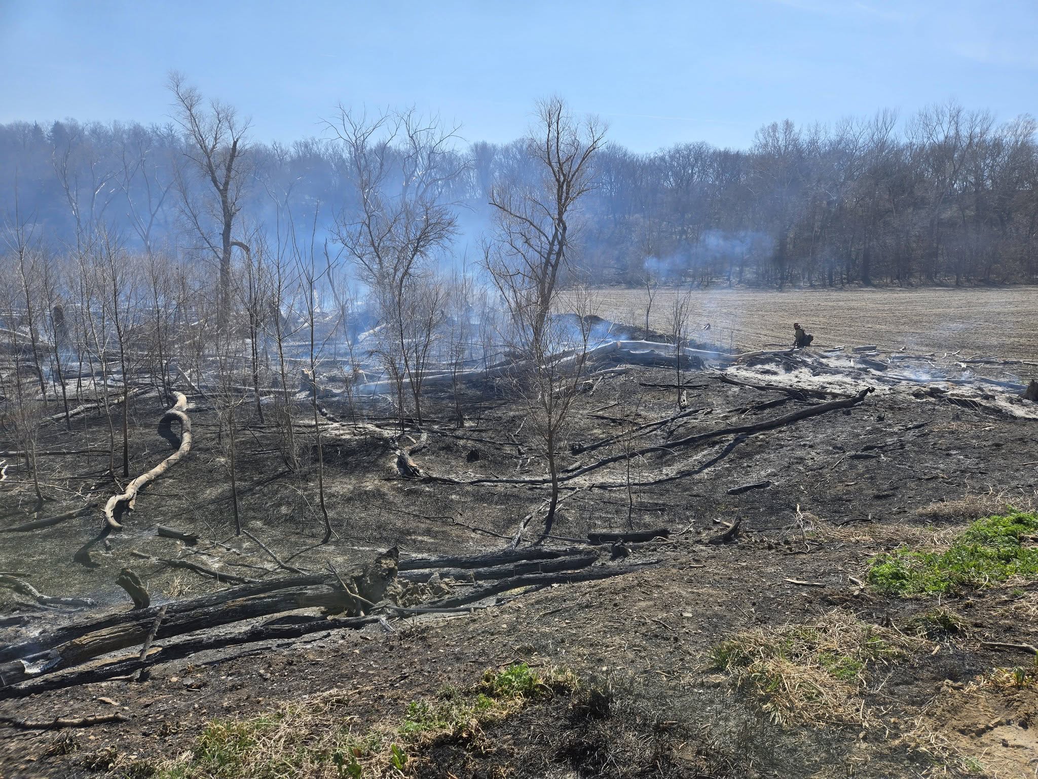 Weekend fire in Peru prompts wide response from across state